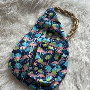 Flamingo crossbody